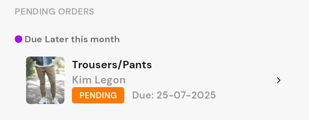 Effortless Order Management screenshot